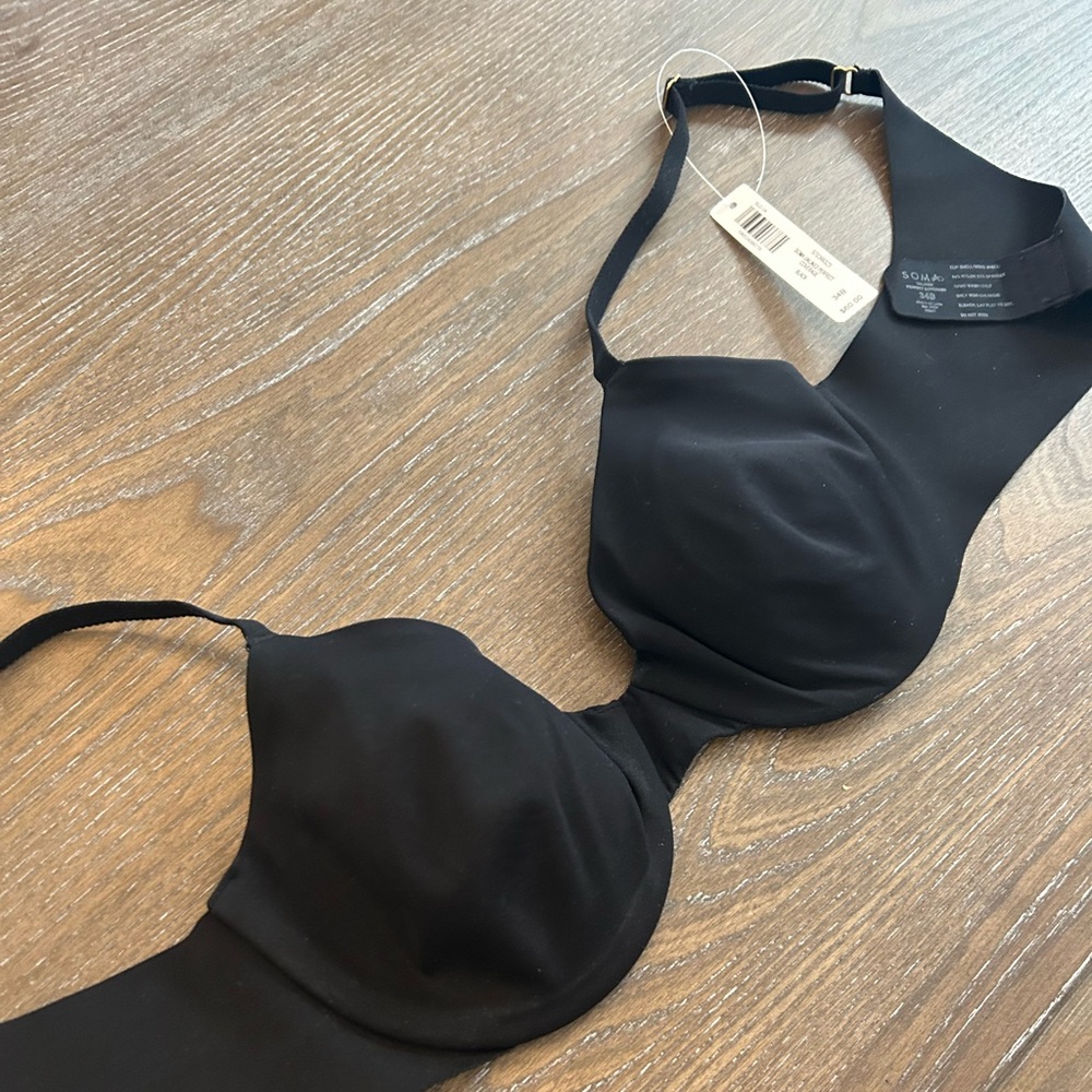 Soma Vanishing 360 Perfect Coverage Unlined 34B - Black - New, unused